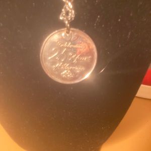 J396a.  .999 Fine Silver Coin Necklace